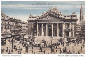 Belgium Brussels La Bourse 1924