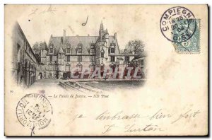 Old Postcard Courthouse Beauvais