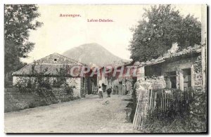 Old Postcard Auvergne Lafont Delarbre