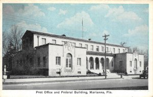 Post Office & Federal Building, Marianna, Florida Jackson County c1920s Vintage