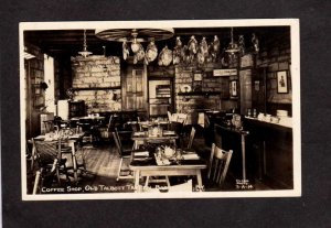 KY Coffee Shop Old Talbott Tavern Bardstown Kentucky Real Photo RPPC Postcard