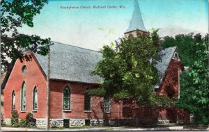 Postcard Presbyterian Church in Richland Center, Wisconsin~131892