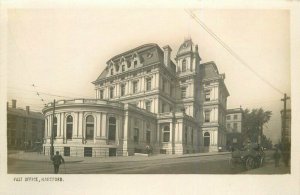 Hartford Connecticut Post Office C-1910 Postcard RPPC real photo 21-13491