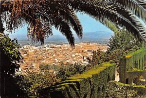 Vista desde el Carmen de los Martires Granada Spain Postal Used Unknown 