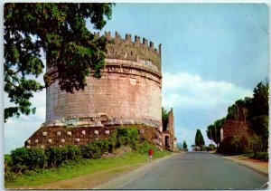 Postcard - Cecilia Metella's grave on the Appia Antica road - Rome, Italy