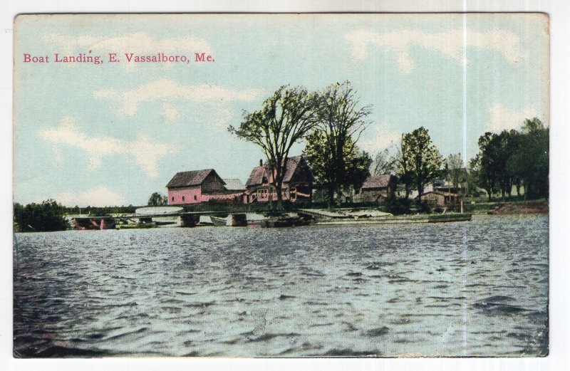 E. Vassalboro, Me., Boat Landing