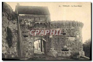 Postcard Old Vezelay La Porte Neuve