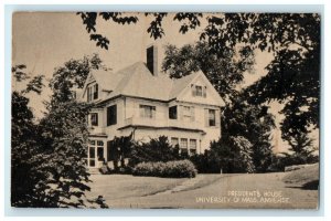 President's House University Of Massachusetts Amherst MA Vintage Postcard 