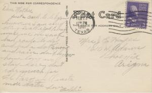 Delight Courts El Paso TX Texas Grocery Market Motel c1941 Vintage Postcard E8