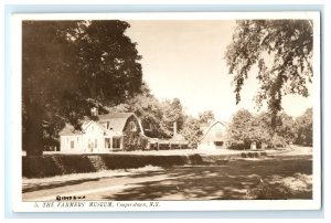 Farmers Museum Cooperstown NY New York Real Photo RPPC Postcard (DW17)