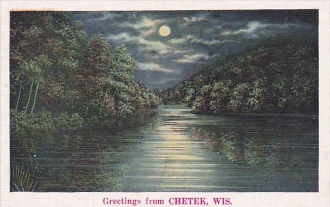 Wisconsin Greetings From Chetek