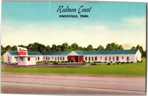 Redmon Court Motel Knoxville TN Hwy 25 Vintage Postcard J29