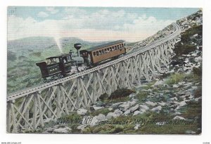Jacob's Ladder Mt. Washington Railroad, White Mts. New Hampshire,  PU-1907
