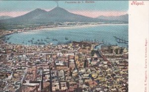 Italy Napoli Panorama da San Martino