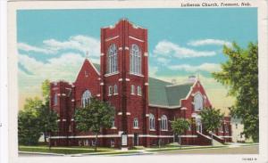 Nebraska Fremont Lutheran Church Curteich