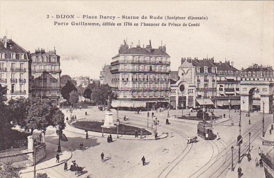 France Dijon Place Darcy Statue de Rude