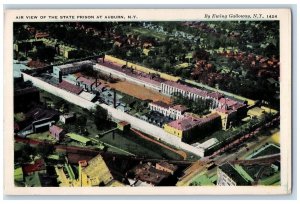 c1910's Air view of the State Prison at Auburn New York NY Unposted Postcard
