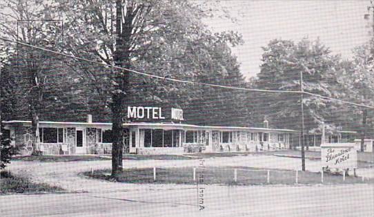 Pennsylvania Waymart Bluestone Motel 1953