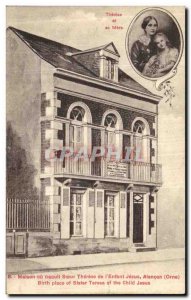 Old Postcard Alencon House, birthplace Sister Therese of the child Jesus