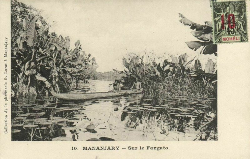 CPA AK Madagascar Afrique - Mananjary - Sur le Fangato (87177)