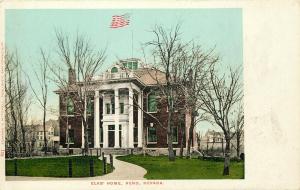 c1906 Chromograph Postcard; Elks' Home, Reno NV Undivided Back unposted Mitchell