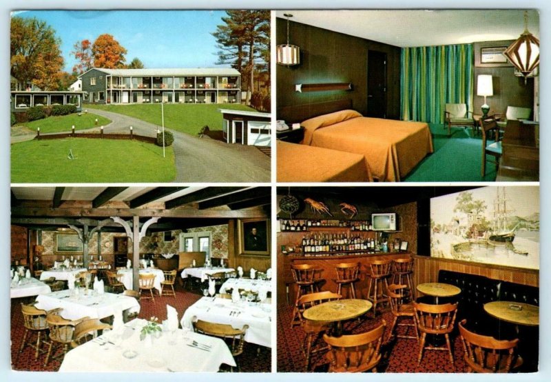 CENTER HARBOR, New Hampshire NH ~ Roadside STAFFORDSHIRE INN   4x6 Postcard