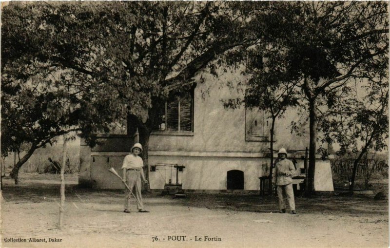 CPA AK SÉNÉGAL-76. Pout-Le Fortin (331192)