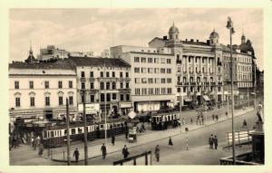 Czech Republic Brno Namesti Svobody Vintage RPPC 02.21