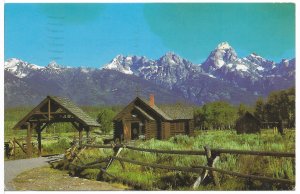 US. Moose, Wyoming - Chapel of the Transfiguration. used mailed 1983.