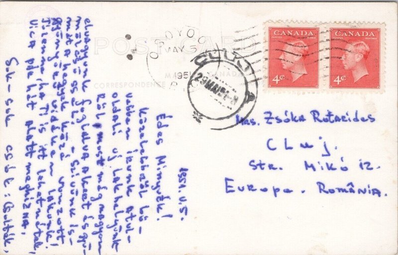 Osoyoos BC British Columbia 1950s RPPC Postcard H52