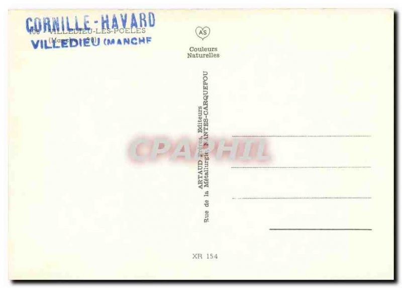 Modern Postcard Villedieu les Poeles Copper Cite