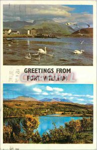 Postcard Greetings From Old Fort William
