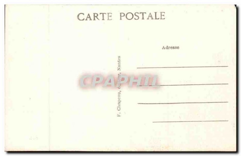 Old Postcard Croisic Rocks on the high side