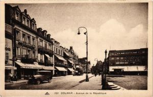 CPA AK Colmar - Avenue de la République (740157)