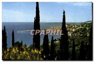 Old Postcard The Wonderful sites of the French Riviera Menton AM