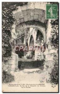 Tancarville - Around Lillebonne - Ruins of the Chapel - Old Postcard