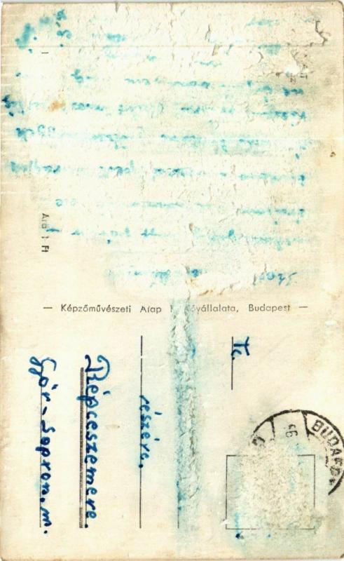 CPA Budapest- Orszaghaz HUNGARY (835583)
