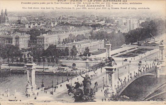France Paris Le Pont Alexandre III