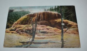 1342 Orange Geyser Yellowstone National Park Postcard Edward H. Mitchell