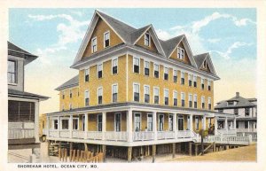 Shoreham Hotel Ocean City Maryland  Vintage Postcard RR219