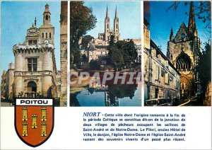 Modern Postcard Niort Deux Sevres The Pillory old Town Hotel Les Bords de Sev...