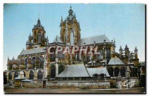 Old Postcard Argentan Orne Church of Saint Germain with Central Gothic tower