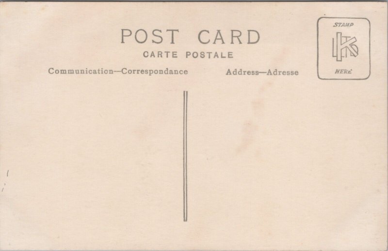 Indonesia Java Chopping Wood Forest Vintage RPPC C130