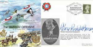 Prince Ruslovov Romanoff Hand Signed Military WW1 FDC