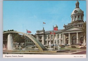 City Hall, Confederation Park, Kingston, Ontario, Chrome Postcard