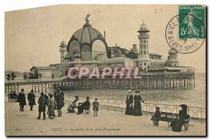 CARTE Postale Old Nice Palais de la Jetee Promenade