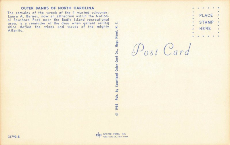 Postcard Outer Banks Of North Carolina