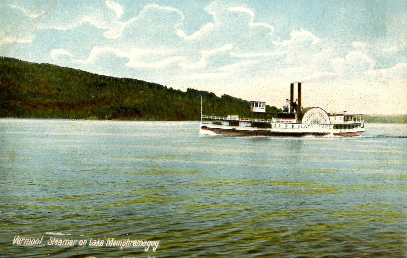 VT - Lake Memphremagog, Steamer Lady of the Lake    