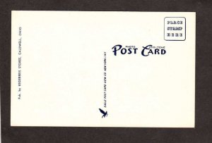 OH US Post Office Caldwell Ohio Postcard