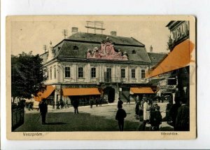 3126577 HUNGARY VESZPREM Varoshaza Vintage postcard